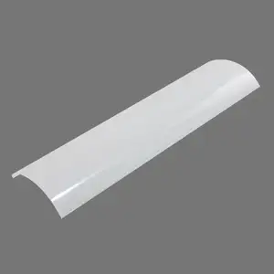 Customized Sizes Housing Transparent Lens Extruded Acrylic Light Cover For Led Diffuser