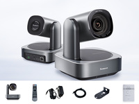 Sistema de Conferencia Profesional 2025 VL12U-NDI (3 piezas) + KB200PRO 4k con Zoom 12X y Controlador de Joystick 4D para Transmisiones en Vivo
