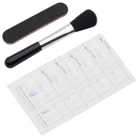 BIN Private Label Dip Powder Nail Kit Starter Set Nude Pink Gray Système de poudre à tremper en acrylique Liquid Set Kit de système acrylique