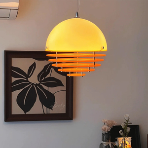 Lampe suspendue nordique moderne, style Space Age, en métal, acrylique et verre, LED, haute qualité, nouveau design unique, lampe suspendue à plusieurs niveaux en forme de citron - Product Image 4