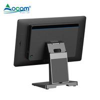 Système de point de vente POS-1566 Windows 15,6 pouces, terminal ultra-fin, écran tactile Android, solution de caisse enregistreuse