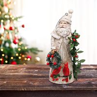 Ornements de Noël Père Noël pour la décoration suspendue de l'arbre, figurine décorative pour la maison