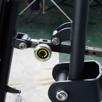 Appareil de musculation professionnel Warm Brand en acier pour la musculation des bras, incluant un presse pectoral assis et un machine à flys pectoraux inclinée, à charge par disques