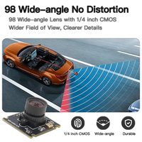 Module de caméra USB 5MP avec mise au point macro 5CM pour le streaming, capteur CMOS 1/4 pouce, 2592*1944 30fps, micro intégré, 98 °   FOV, objectif 2,4 mm, UVC