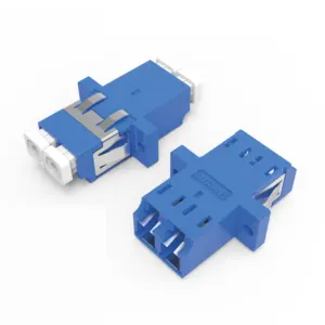 OEM/ ODM Anti-Laser Duple LC mit Flansch SM/UPC/APC OM1 OMA2 OM3 OM4 OM5 Glasfaser adapter