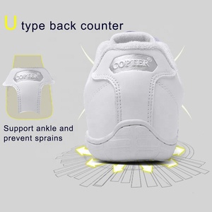Wholesale Factory Price Non-slip White Youth Girls <strong>Cheer</strong> <strong>Shoes</strong> <strong>Women's</strong> Training Aerobic Gymnastics <strong>Shoes</strong> for Athletes - Product Image 5