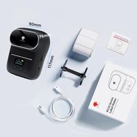 Phomemo M110 Mini imprimante thermique d'étiquettes Machine de codes à barres d'affaires pour l'impression d'adresse de Logo autocollant