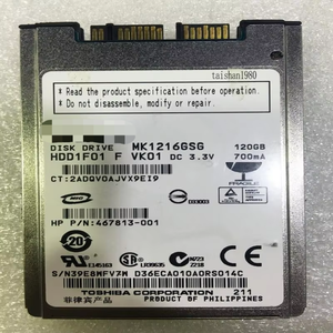 NOUVEAU Disque dur HDD1F01 1.8 "Micro SATA 120GB 5400rpm MK1216GSG New Original Ready Stock Industrial Automation - Product Image 1