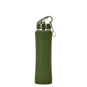 Bouteille d'eau sport légère et portable en acier inoxydable avec paille, 600 ml et 750 ml, pour la randonnée et les aventures en plein air - Product Image 4