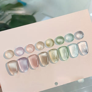 AILANUO Vernis à ongles gel magnétique effet œil de chat 8 couleurs, gel UV professionnel pour ongles - Product Image 1