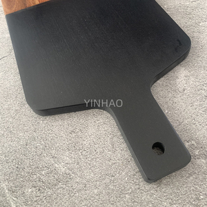 <span class=keywords><strong>Tagliere</strong></span> in <span class=keywords><strong>marmo</strong></span> nero con Logo personalizzato legno di Acacia con manico in <span class=keywords><strong>marmo</strong></span> e legno <span class=keywords><strong>tagliere</strong></span> - Product Image 5