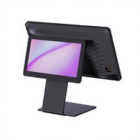 Gmaii GM-S700 Komputer Kasir Toko Serba Ada Restoran Layar Sentuh Kapasitif 15,6 inci 8GB RAM 128GB SSD Windows