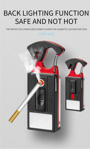 2023 mới nhất kỹ thuật số hiển thị điện mini xách tay cắm trại ánh sáng làm việc ánh sáng có thể sạc lại đèn pin với Keychain nhẹ hơn - Product Image 5