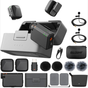 Nuevo Micrófono Lavalier Inalámbrico Original (2 TX + 1 RX + Estuche de Carga), Micrófono Ultraligero, Accesorios para Micrófono - Product Image 4