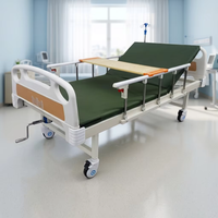 Lits médicaux pour enfants de qualité hospitalière, en acier inoxydable, avec roulettes et manivelle simple, certifiés CE ISO, vente en gros fabricant