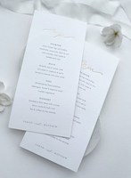 Carte de voeux personnalisée en papier de coton de luxe carte postale feuille d'or estampage à chaud «merci» texte impression de texte en or