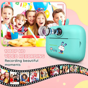 Childrens Instant Digital <b>Camera</b> S2 With Video And Game Functions For Kids Photo <b>Printing</b> Toy Gift - Product Image 4