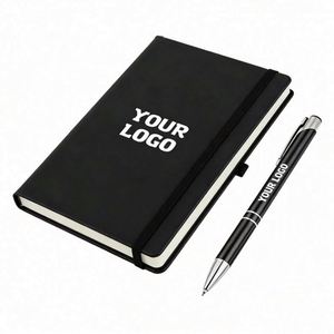 Wholesale Gift Promo Logo A5 A6 Pu Leather Planner <b>Lined</b> Journal <b>Notebook</b> for Writing,Business,Work & School Custom Gifts - Product Image 1