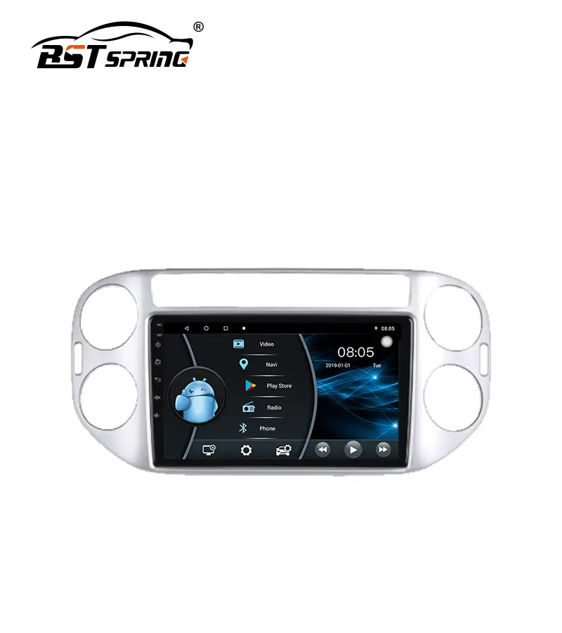 Radio de coche Android 2DIN con navegación GPS para coche Carplay para VW Tiguan 1 NF 2006-2016 reproductor Multimedia ESTÉREO