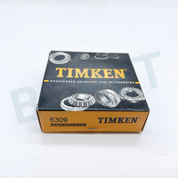 TIMKEN 6309 Roulement à billes à gorge profonde 45x100x25mm haute vitesse et faible bruit pour moteurs électriques, pompes et machines industrielles