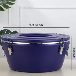 Große Doppelwand-Isolierte Speisewärmer HotPot-Set für Gastronomie und Haushalt, 3-teilig - Product Image 4