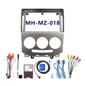 Marco de Radio para Coche Android Meihua para <span class=keywords><strong>Mazda</strong></span> <span class=keywords><strong>5</strong></span> <span class=keywords><strong>2010</strong></span> con Cable RCA, Cableado ISO de 16 Pines, Accesorios de Bisel - Product Image 1