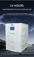 Régulateur de tension automatique industriel triphasé haute puissance 380V 220V Contrôle du moteur servo AVR-75KVA AC Industriel