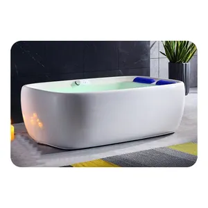 Luxus begehbare Whirlpool Luft massage Badewanne Freistehende Badewanne Zwei-Personen-Massage badewanne Neues Modell Big Size Ersatzteil Hotel