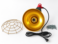 Lampe chauffante automatique pour porcelets 220V, chauffe-poussins électrique à économie d'énergie pour l'élevage