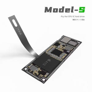 Juego de 4 Cuchillas para Remover Pegamento, Raspador de Pegamento Negro para CPU NAND IC, Herramienta de Despegue, Acero Aleado Endurecido Pulido a Mano - Product Image 1
