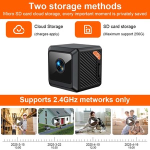 Nueva Cámara WiFi HD1080P Mini 2026, con Visión Nocturna, Alarma de Movimiento y Monitoreo de Seguridad, Mini Cámara IP Inalámbrica - Product Image 6