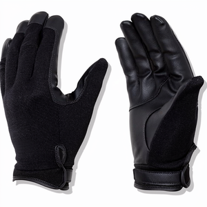 Gants de randonnée unisexes en polyester/nylon écologiques, respirants, tricotés, pour l'été, utilisation en extérieur, fermeture éclair imprimée, Cordura - Product Image 1