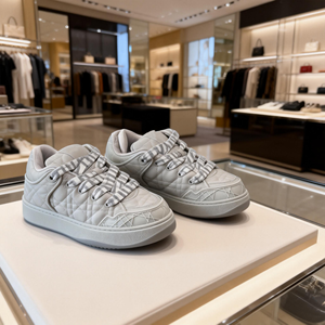 Chaussures à lacets en toile haut de gamme de marque de luxe n° 5 avec maille, design rétro tendance de créateur haut de gamme - Product Image 3