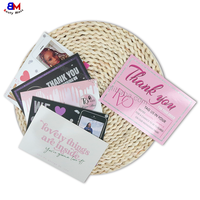 Carte d'insertion personnalisée en gros pour prospectus, carte de vœux professionnelle, carte de remerciement