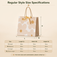 Sac en papier cadeau imprimé sur mesure, recyclable, biodégradable, en papier couché avec poignée en corde pour boutique de détail