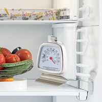 Termometer Kulkas Freezer SW Easy Read, Tipe Gantung dan Berdiri, Termometer Makanan Suhu Rendah untuk Dapur, Asisten Memasak