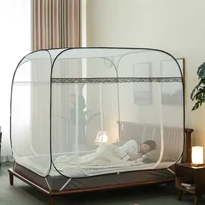 Fabrique un lit double portable pliable en polyester bon marché \ <span class=keywords><strong>moustiquaire</strong></span> pop-up facile - Product Image 1