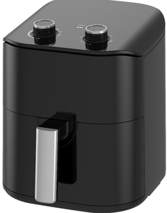 <span class=keywords><strong>Friteuse</strong></span> à air moderne pour la maison, cuisson rapide, ETL/CE/CB, 4,5 L, 1400-1600 W, circulation d'air rapide, tiroir antiadhésif, économie d'énergie - Product Image 1