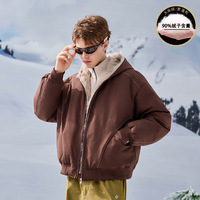 Veste coupe-vent en nylon imperméable personnalisée avec capuche, fermeture éclair de haute qualité, design tendance