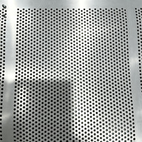 Plaque de tamis perforée SS304 316 Mn13 à trous ronds de 2-150 mm, haute surface ouverte, pour criblage vibrant en exploitation minière et carrière, ISO 9001 CE