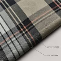 Tissu Popeline à Carreaux Teint en Fil 100% Coton Biologique 90x65, Tissé Respirant pour Chemises, Vêtements et Textiles de Maison – Vente en Gros