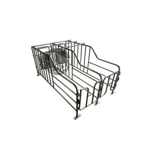 Thép mới vỗ béo lợn định vị thiết bị gieo định vị Rod & mang thai bút với Feeder-hainiu HN-003 lợn trang trại thiết bị - Product Image 5