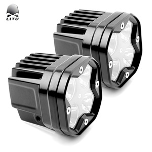 ไฟตัดหมอก Led แบบกล่องแขวน<span class=keywords><strong>2</strong></span> 3นิ้ว40W,ไฟตัดหมอกทรงลูกบาศก์สีเหลืองสำหรับรถบรรทุกออฟโรดรถปิ๊กอัพรถ ATV UTV SUV 10V 30V 6000K - Product Image 6