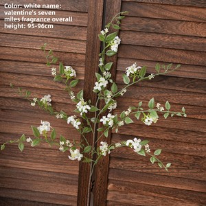 Stelo di Vegetazione Artificiale Profumata a Sette Strati Multicolore <span class=keywords><strong>Valentina</strong></span>, per Bouquet da Sposa, Parete Floreale, Decorazione Domestica - Product Image 6