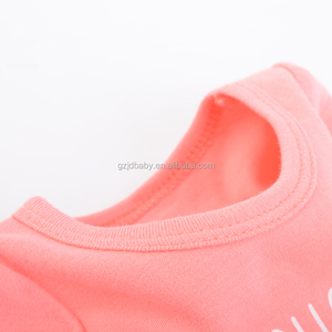 2020 piccolo Tesoro Manica Corta Vestiti Del Bambino Delle Ragazze Del Pagliaccetto Del Cotone - Product Image 3