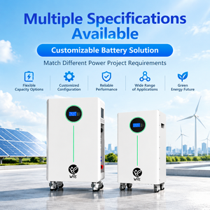 Système de stockage d'énergie solaire avec armoire de batterie CAN empilable LP 51.2V 300Ah 600Ah 10kWh 15kWh 30kWh LiFePO4 - Product Image 2