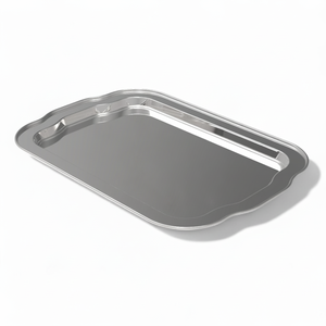 Plateau en métal promotionnel rectangulaire 316x215x16 mm 1 Lt Modèle K114 Marque Kontensan Turquie - Product Image 2