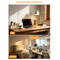 Unité de contrôle LED rechargeable double mode avec capteur de mouvement et tactile, interrupteur USB Type-C pour système d'éclairage LED de placard domestique