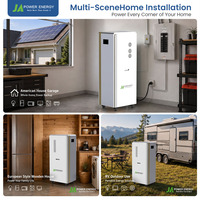 Système de stockage d'énergie domestique avec onduleur hybride Deye intégré JApower 12kW 32kWh monophasé tout-en-un ESS pour l'énergie solaire
