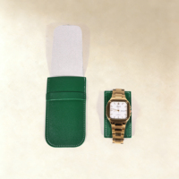 Tancy – Étui à montres en cuir multicolore vibrant avec logo personnalisé, résistant à l'eau, léger, anti-poussière, pour collectionneurs soucieux de la mode